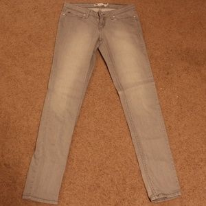Gray Levi Skinny Jeans